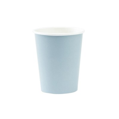 Paper Cup 250Cc 8Pcs Blue Cornflower | Givi | eBay