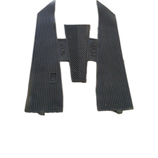 TAPPETO TAPPETINO PEDANA IN GOMMA NERO PER VESPA PK 50 125 XL - RUSH