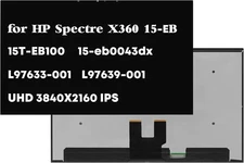 15.6" LCD Touch Screen Assembly for HP Spectre X360 15-eb0030TX 15-eb0031TX UHD