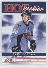 2011-12 Score Hot Rookies Paul Postma #501 0a1