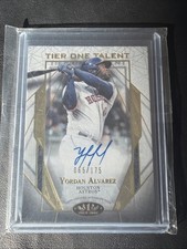 2022 Topps Tier One - Tier One Talent Autographs Yordan Alvarez #T1TA-YA /175
