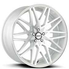 18x8 Shift Wheels Formula White Machined Rims 4pcs 18x8 Shift Wheels Formula White Machined Rims 4pcs