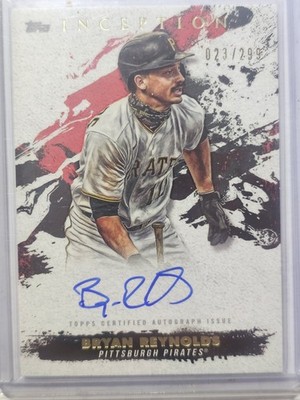 2021 Topps Inception Rookie and Emerging Star /299 Bryan Reynolds #RESA-BR Auto