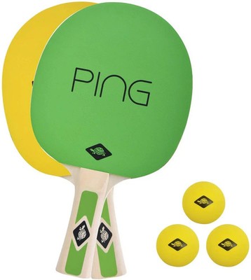Donic-Schildkröt 788486 - Tischtennis-Set PING PONG, 2 Schläger + 3 Bälle | 2019