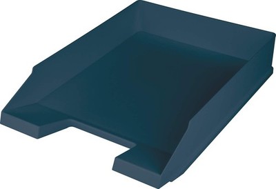 Helit The Green Staff Letter Tray DIN A4-C4 Recycled Plastic Blue Angel Certifie