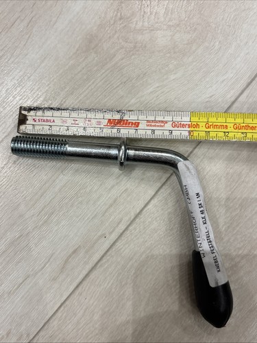 Knebelschraube kurz f. Klemmschelle 48mm Rohrstütze Stützrad PKW Anhänger - Picture 3 of 3