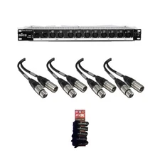 Chauvet Datastream 4 + 4x DMX Cables