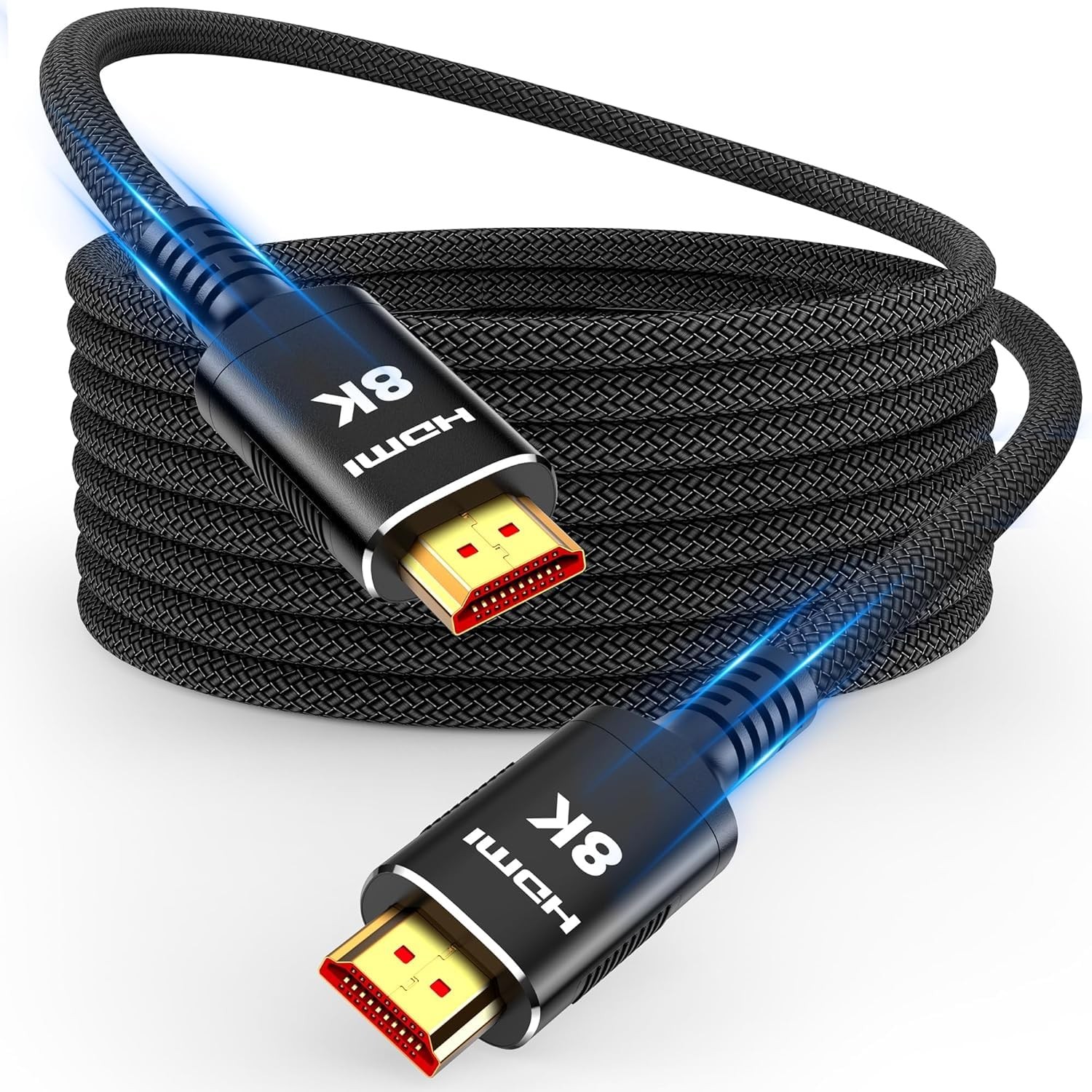 30ft 8K HDMI 2.1 Cable 48Gbps Ultra High-Speed for 10K HDR