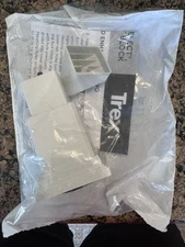 Trex Transcend Adjustable Footblock PC Color WHITE New Item # WTFTBLKPC