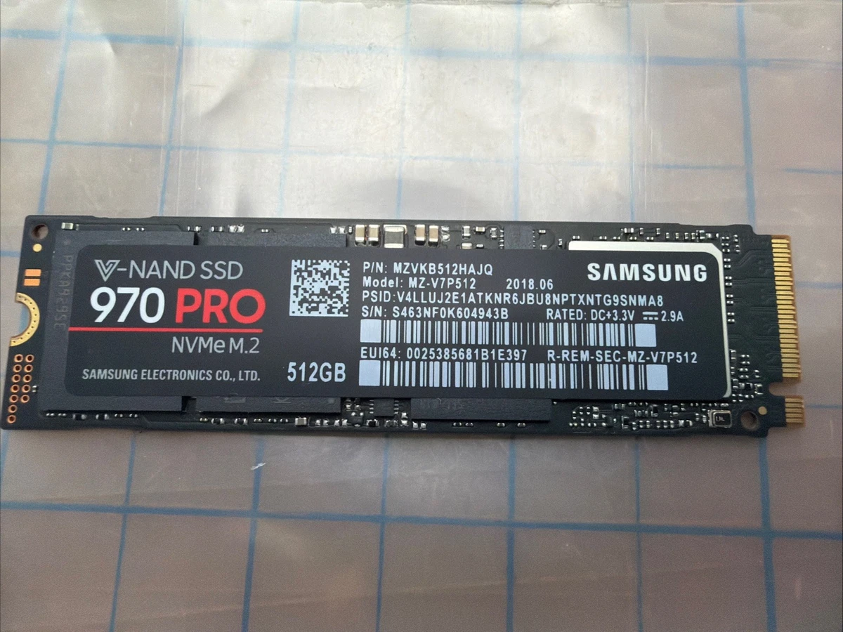 Las mejores ofertas en Las unidades de estado sólido Samsung 512GB