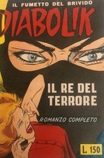 Diabolik Il Re Del Terrore N°1 Ristampa 1994 dell'edizione Originale 1/1962 