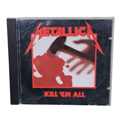 Metallica Kill Em All (CD, 1983) Elektra 12 Tracks Bonus Am I Evil & Blitzkrieg