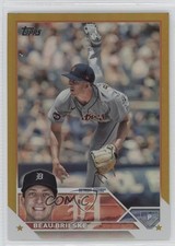 2023 Topps Series 1 Gold Foil Beau Brieske #184 0wp8
