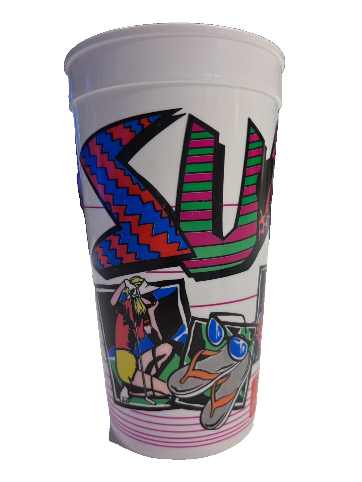 Vintage McDonald's "Summer Sports and Outdoors" Plastic cup 1993