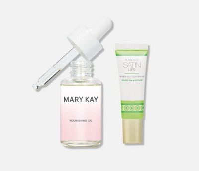Mary Kay Winter Perfect Pair Set/ Nourishing Oil  29 ml + Satin Lips Balm 8g  