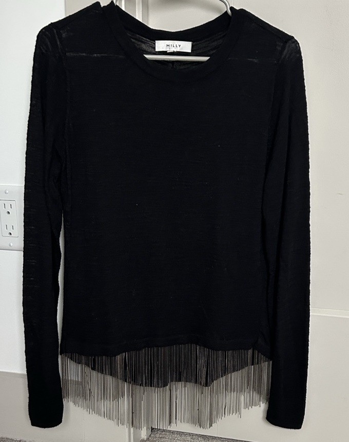MILLY top Medium EUC - image 1