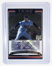 2006 Topps Chrome #336 Francisco Liriano Signed Autograph (RC) Rookie