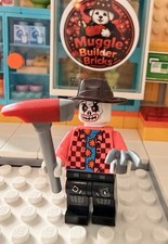 Lego Scary Halloween Clown Minifigure With Accessories