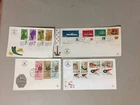 Four '50 multiple stamps Israel fdc(bn1)