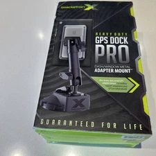 Bracketron HeavyDuty GPS Dock Pro Dash/Window Metal Adapter Mount  BX1-998-2 NOS