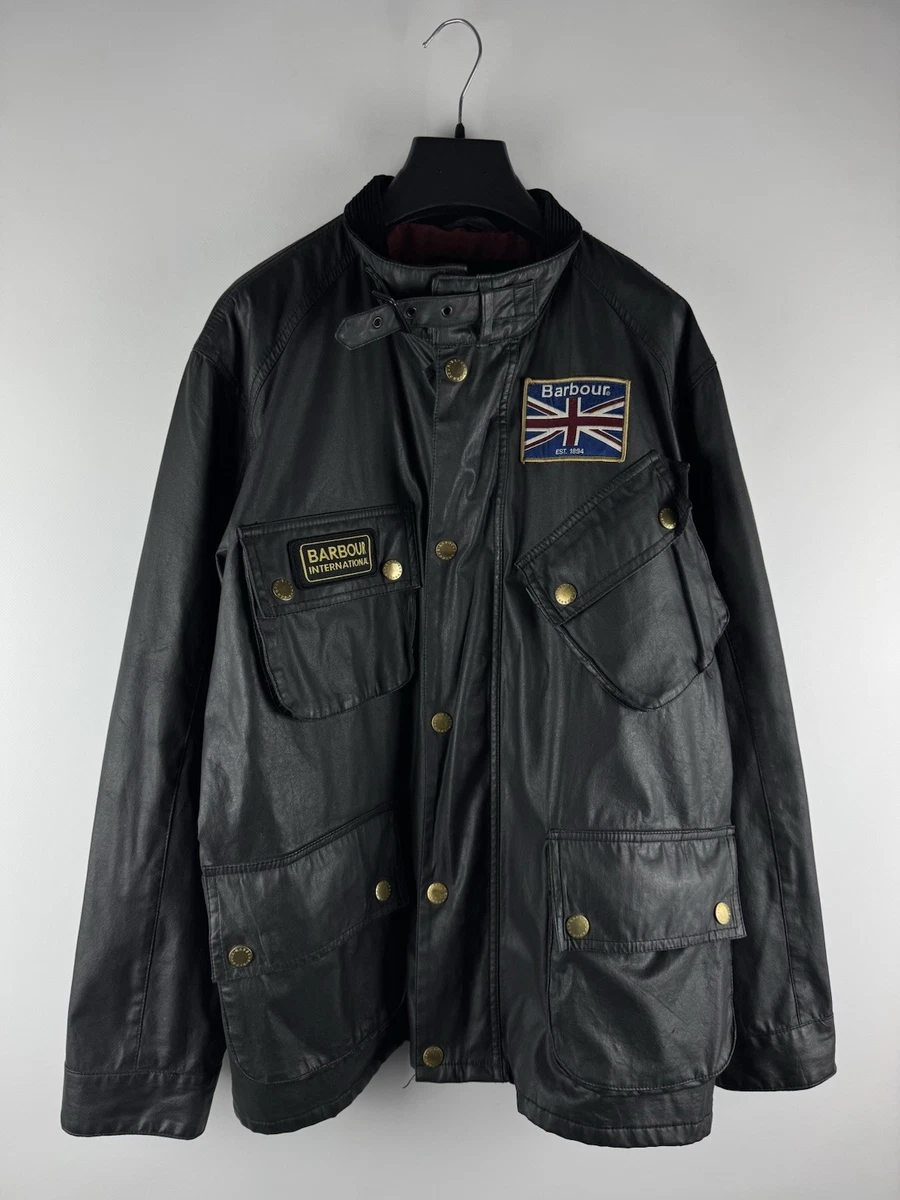Barbour Motorcycle Jacket Black Coats, Jackets & Vests for Men for