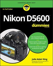 Nikon D5600 For Dummies (For Dummies (Lifestyle)) by King, Julie Adair Book The