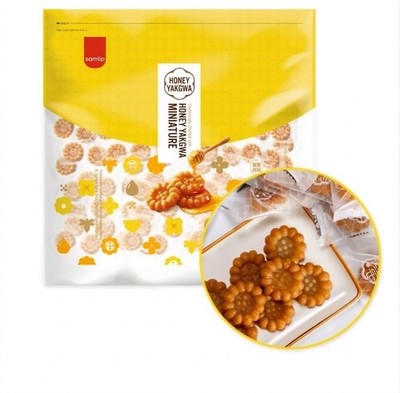 K-Food, Koreans' Favorite Snack, Mini Yakgwa (Traditional Honey Cookie) - 1kg