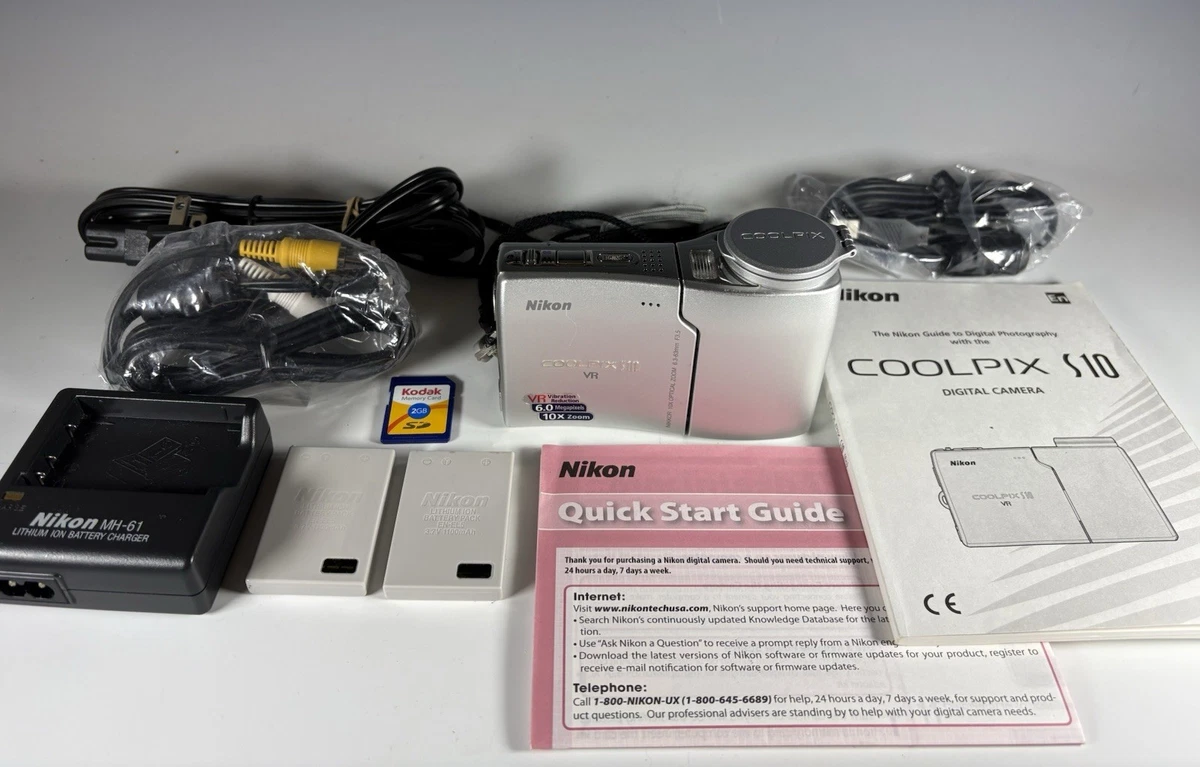 Nikon Coolpix S10 Digital Cameras for Sale - Shop New & Used