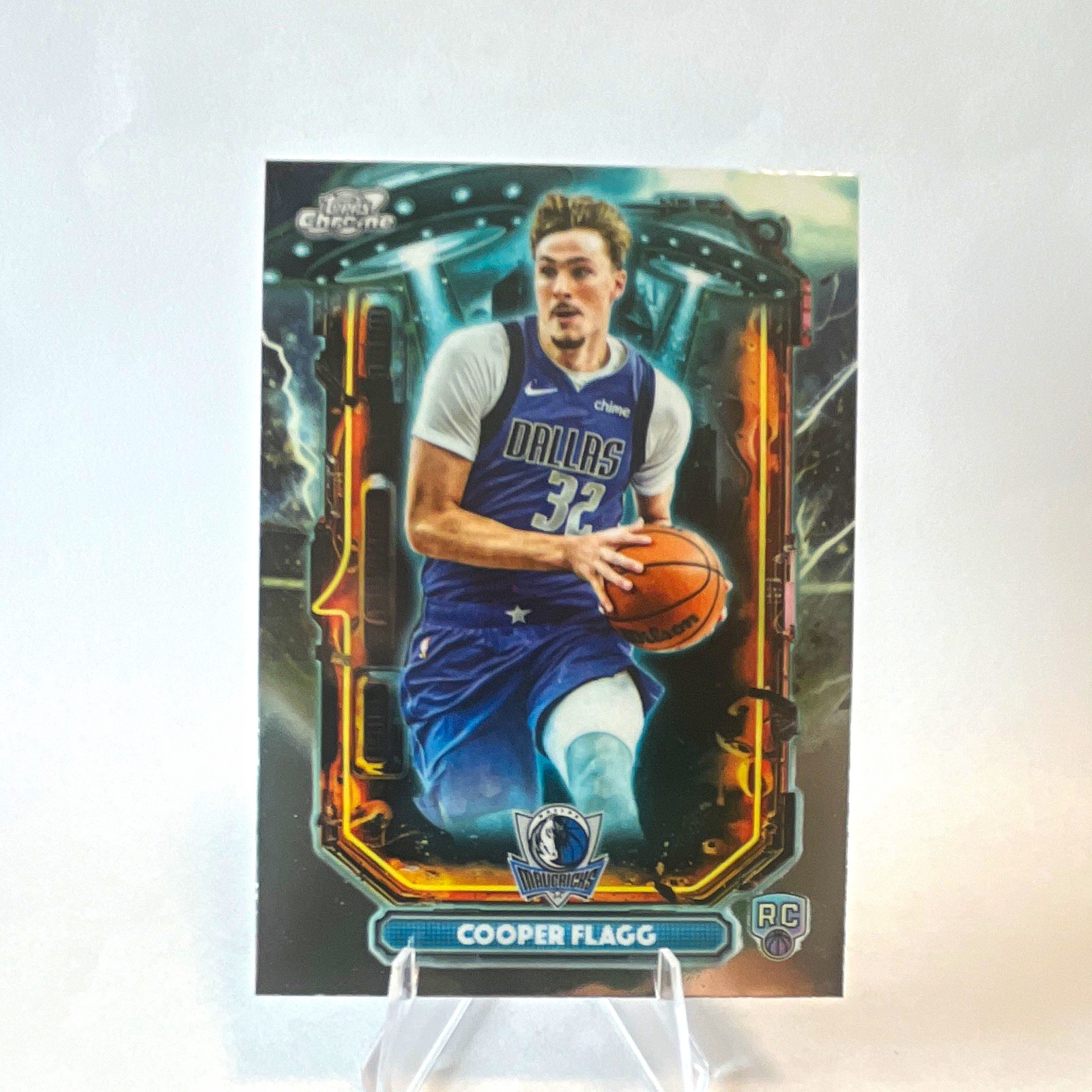 Topps 2025-26 Cosmic Chrome Extraterrestrial Talent Cooper Flagg ET-11 RC