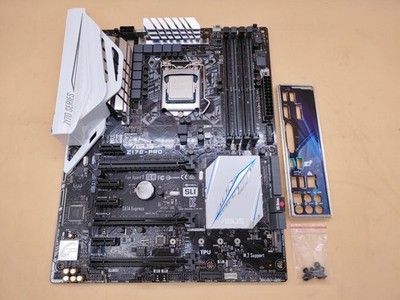 Asus Z170-PRO Motherboard Intel ATX DDR4 LGA 1151 w/ Intel i7-6700K