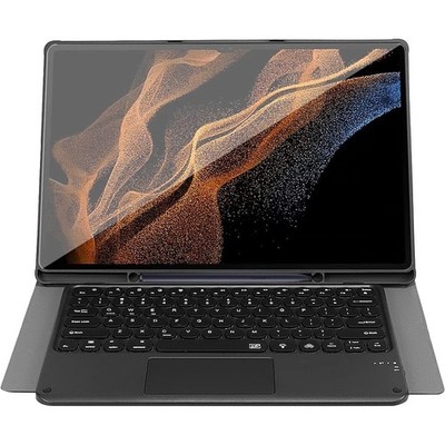 SaharaCase Protection Bluetooth Keyboard Case with TrackPad for Samsung Galax...