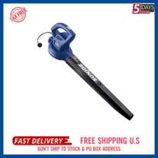 Sun Joe Electric Powered Leaf Blower, 6 Amp Motor & 155 MPH Air Speed, SBJ597E