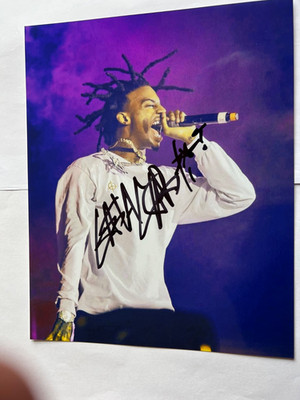 Autogramm Playboi Carti 20 x 25 Orginal