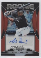 2019 Panini Prizm Rookie Auto Red Prizm Rosell Herrera #RA-RH Auto 1be