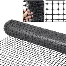 1*10M PVC Coate Chicken Mesh Fencing Garden Barrier Plastic Fence Net Guardrail 1.28 per metre