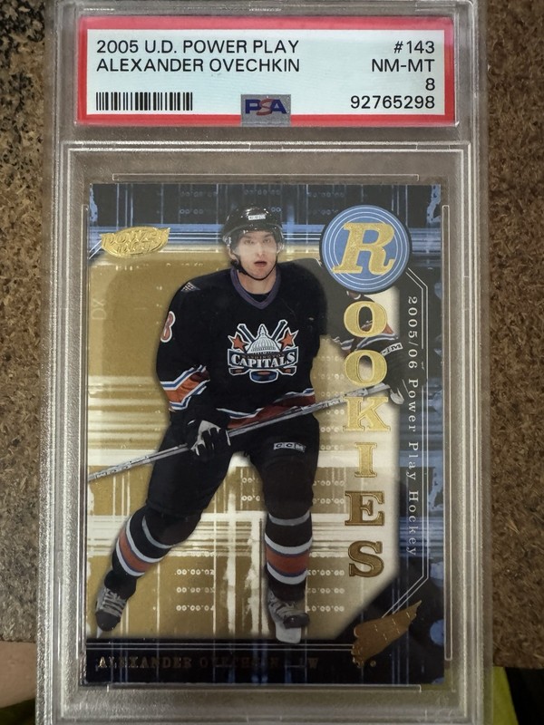 2005-06 Upper Deck Power Play - Rookies Alex Ovechkin #143 (RC)