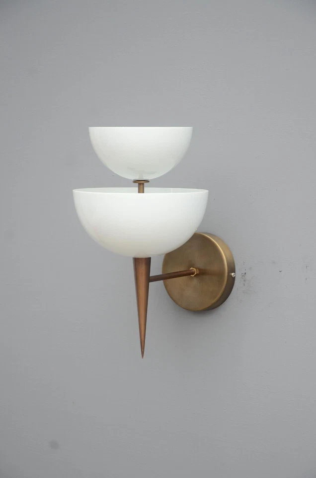 Wall Hanging Brass Lamp Modern Wall Sconce for Bedroom Wall Lamp Christmas Gift - Image 2 of 4