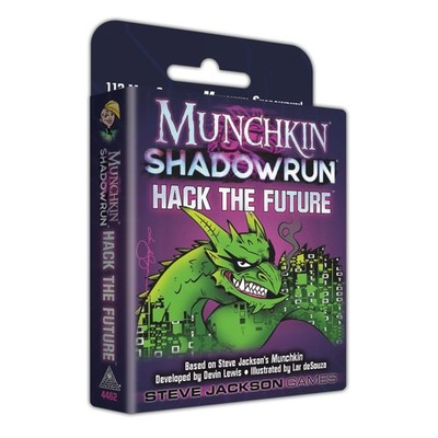 Steve Jackson Games Munchkin Shadowrun Hack The Future - Card Game Expansion,...