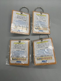 SEGA Seaman Dreamcast Keychain Figure Lot 1998 promotional promo frog man Rare