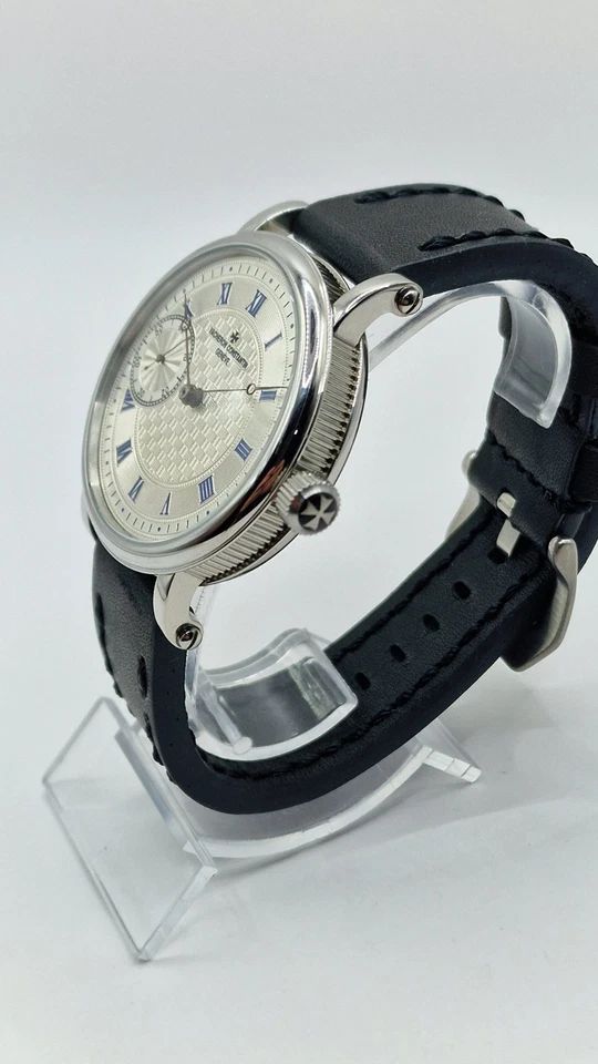 Vacheron Constantin Wristwatch with Vintage Pocket Watch Movement Marriage 45mm - Image 3 of 4