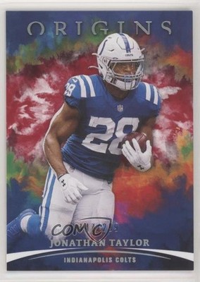 2021 Panini Origins Red 147/299 Jonathan Taylor #43 0g27