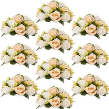 Inweder Flower Centerpieces for Wedding Tables: Wedding Table Decorations Peac--