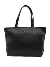CALVIN KLEIN Borsa shopper Donna Borsa nero stile casual
