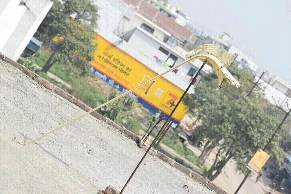 Carnyx Mittelalter Keltischer Schreibtisch Fordkrieg Eisenzeit Messing... - Bild 2 von 4