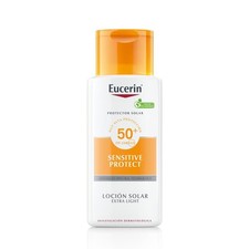 Eucerin LSF 50+ Sensitive Protect Body Sun Lotion extra leicht 150 ml NEU