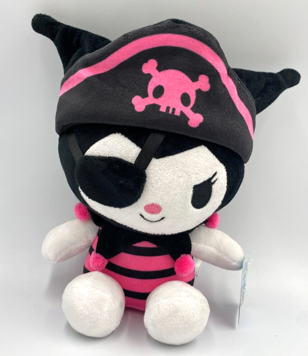 SANRIO 9 INCH KUROMI PIRATE OUTFIT PLUSH TOY DOLL HELLO KITTY