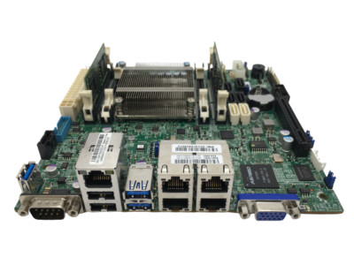 Supermicro A1SAi-2750F 8GB Motherboard Mini-ITX Intel Atom Tested Warranty