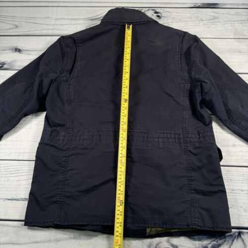 Diesel Industry Men’s Military Utility Jacket Multi-Pockets Dark Navy Size M - Picture 15 of 18