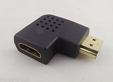 HDMI M/F Right Angle Port Saver 90 Degree Vertical Flat Left Adapter Connector
