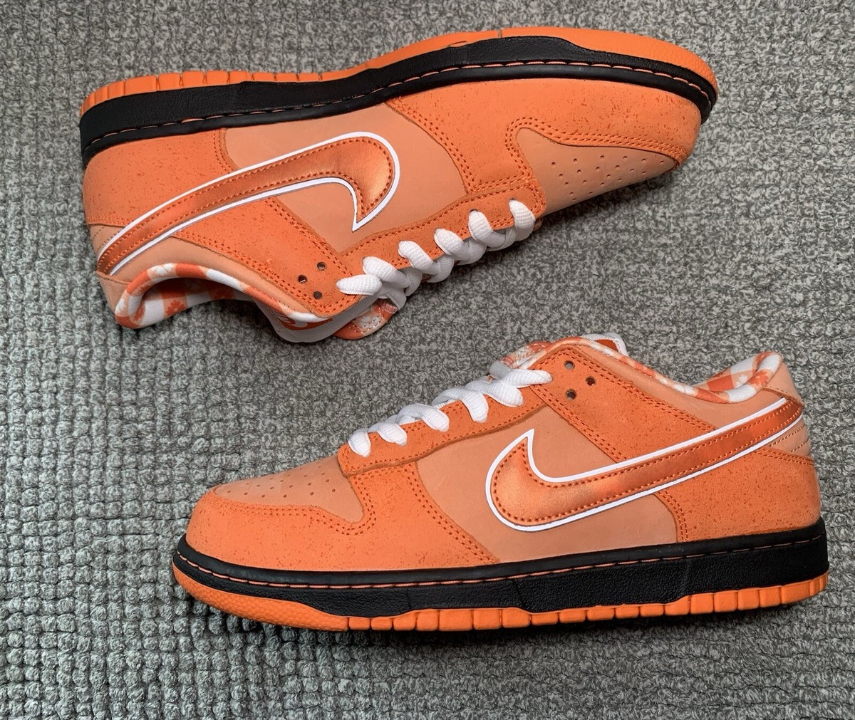 靴 25cm NIKE SB SB DUNK LOW Orange Lobster Concepts x Nike SB Dunk Low 